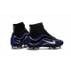 Scarpa da calcio per terreni duri Nike Mercurial Superfly Heritage - Blu Nero Argenteo Bianco
