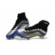 2016 Scarpe calcio Nike Mercurial Superfly Heritage FG - Uomo - Nero Argenteo Blu Giallo