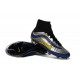 2016 Scarpe calcio Nike Mercurial Superfly Heritage FG - Uomo - Nero Argenteo Blu Giallo