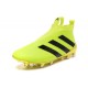 Nuovi Scarpette da Calcio Adidas Ace 16+ Purecontrol FG / AG Volt Oro Nero