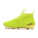 Nuovi Scarpette da Calcio Adidas Ace 16+ Purecontrol FG / AG Volt Oro Nero