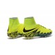 Nuove SCARPE NIKE HyperVenom Phantom II FG Volt Nero Hyper Turchese