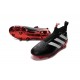 Nuovi Scarpette da Calcio Adidas Ace 16+ Purecontrol FG / AG Nero Rosso Bianco