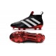 Nuovi Scarpette da Calcio Adidas Ace 16+ Purecontrol FG / AG Nero Rosso Bianco