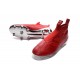 Nuovi Scarpette da Calcio Adidas Ace 16+ Purecontrol FG / AG Argenteo Rosso