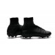 2016 Nuove Scarpa da calcio Nike Mercurial Superfly V FG tutto Nero