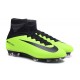 Scarpa da calcio Nike Mercurial Superfly V FG Uomo Nero Verde