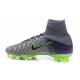 2016 Nuove Scarpa da calcio Nike Mercurial Superfly V FG Grigio Nero Verde