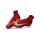 Scarpa da calcio Nike Mercurial Superfly V FG Uomo Rosso Bianco Nero