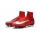 Scarpa da calcio Nike Mercurial Superfly V FG Uomo Rosso Bianco Nero