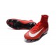 Scarpa da calcio Nike Mercurial Superfly V FG Uomo Rosso Bianco Nero