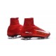 Scarpa da calcio Nike Mercurial Superfly V FG Uomo Rosso Bianco Nero