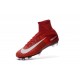 Scarpa da calcio Nike Mercurial Superfly V FG Uomo Rosso Bianco Nero