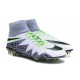 2016 Scarpe Nike HyperVenom Phantom II FG - Uomo - Bianco Verde Grigio Nero