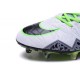 2016 Scarpe Nike HyperVenom Phantom II FG - Uomo - Bianco Verde Grigio Nero