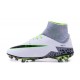 2016 Scarpe Nike HyperVenom Phantom II FG - Uomo - Bianco Verde Grigio Nero