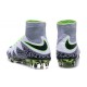 2016 Scarpe Nike HyperVenom Phantom II FG - Uomo - Bianco Verde Grigio Nero