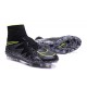 Nuove SCARPE NIKE HyperVenom Phantom II FG Nero Metallic Hematite Volt