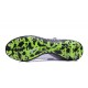 Nuove Scarpa da calcio per terreni duri Nike HyperVenom Phinish II FG - Bianco Verde Grigio Nero