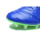 Nuove Scarpe Calcio Nike Tiempo Legend Pelle FG Blu Verde