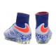 Nuove SCARPE NIKE HyperVenom Phantom II FG Blu Bianco Arancione