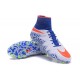 Nuove SCARPE NIKE HyperVenom Phantom II FG Blu Bianco Arancione