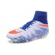 Nuove SCARPE NIKE HyperVenom Phantom II FG Blu Bianco Arancione