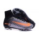 Scarpa da calcio Nike Mercurial Superfly V FG Uomo Grigeo Nero Arancione