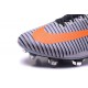 Scarpa da calcio Nike Mercurial Superfly V FG Uomo Grigeo Nero Arancione