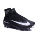 Scarpa da calcio Nike Mercurial Superfly V FG Uomo Nero Bianco