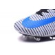 Scarpa da calcio Nike Mercurial Superfly V FG Uomo Bianco Blu Nero