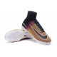 Scarpa da calcio Nike Mercurial Superfly V FG Uomo Arancione Volt Rosa Noir Bianco