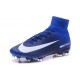 2016 Nuove Scarpa da calcio Nike Mercurial Superfly V FG Bianco Blu