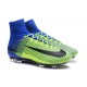 Scarpa da calcio Nike Mercurial Superfly V FG Uomo Verde Blu Nero