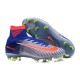 2016 Nuove Scarpa da calcio Nike Mercurial Superfly V FG Bianco Blu Arancione