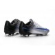 2016 Scarpe Calcio - Nike Mercurial Vapor XI FG Blu Nero Bianco