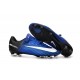 2016 Scarpe Calcio - Nike Mercurial Vapor XI FG Blu Bianco Nero