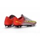 2016 Scarpe Calcio - Nike Mercurial Vapor XI FG Argento Rosso Giallo