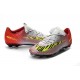 2016 Scarpe Calcio - Nike Mercurial Vapor XI FG Argento Rosso Giallo