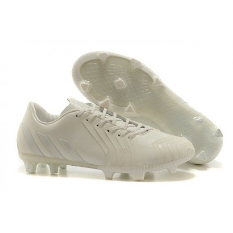 Nuove Adidas Predator LZ TRX FG Scarpe da Calcio Tutto Bianco