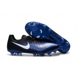 Nuove Nike Magista Opus II FG Scarpa da calcio per terreni duri - Blu Nero Bianco