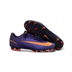 2016 Scarpe Calcio - Nike Mercurial Vapor XI FG Viola Arancione