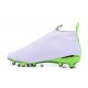 Nuovi Scarpette da Calcio Adidas Ace 16+ Purecontrol FG / AG Verde Bianco Nero