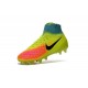 2016 Scarpe da calcio Nike Magista Obra II Fg Volt Nero Arancione Totale