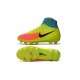 2016 Scarpe da calcio Nike Magista Obra II Fg Volt Nero Arancione Totale