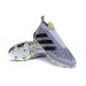 Nuovi Scarpette da Calcio Adidas Ace 16+ Purecontrol FG / AG Argenteo Nero