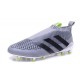 Nuovi Scarpette da Calcio Adidas Ace 16+ Purecontrol FG / AG Argenteo Nero