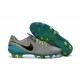 2016 Scarpa da calcio per terreni duri Nike Tiempo Legend VI - Uomo Grigio Lupo Nero Giada Trasparente
