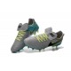 2016 Scarpa da calcio per terreni duri Nike Tiempo Legend VI - Uomo Grigio Lupo Nero Giada Trasparente