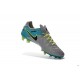 2016 Scarpa da calcio per terreni duri Nike Tiempo Legend VI - Uomo Grigio Lupo Nero Giada Trasparente